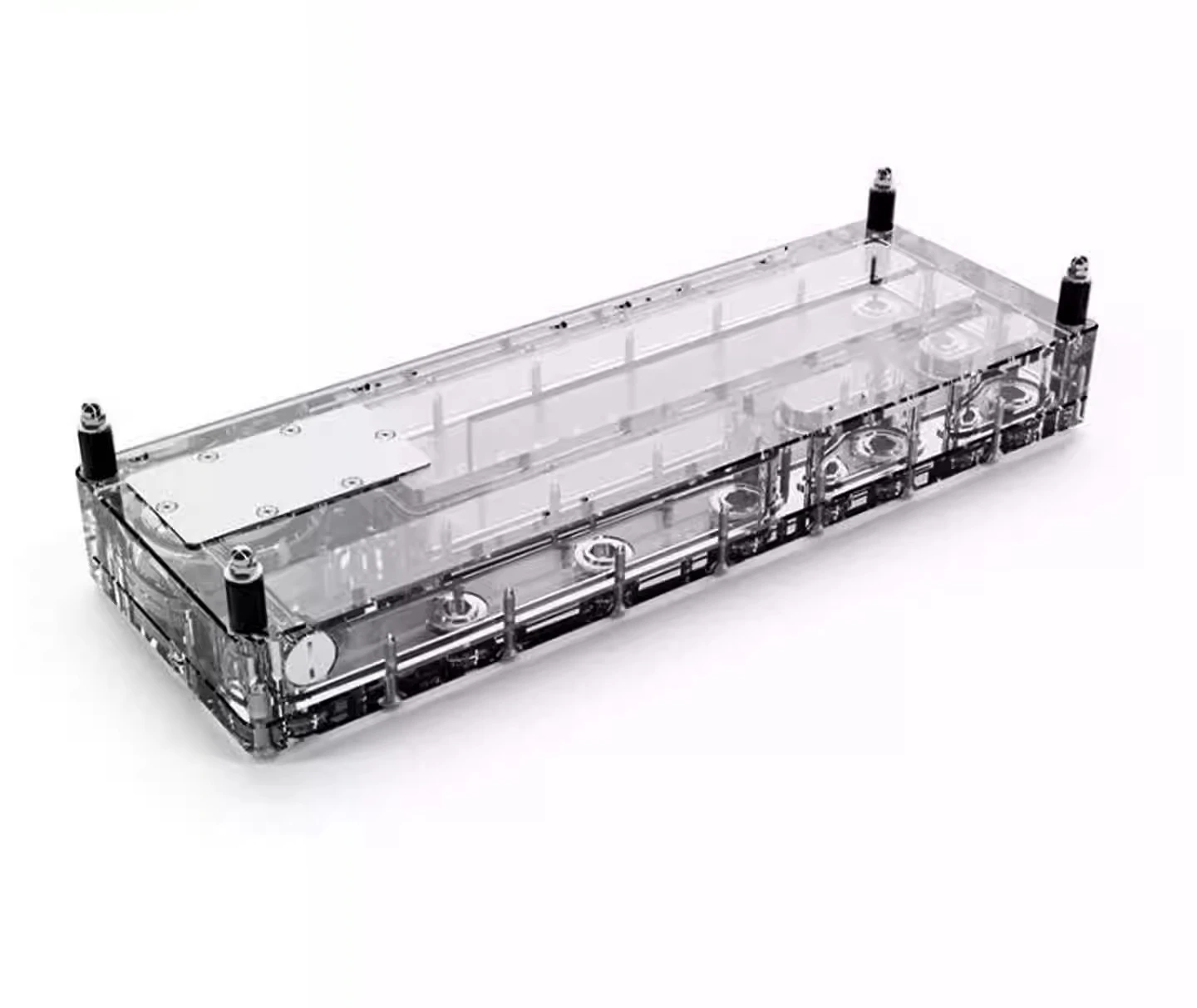 Integrated Pump Reservoir Distro Plate - G1/4インチ「ウォーターウェイバリア VPP/D5 ポンプ アルファクール コア ディストリップレート