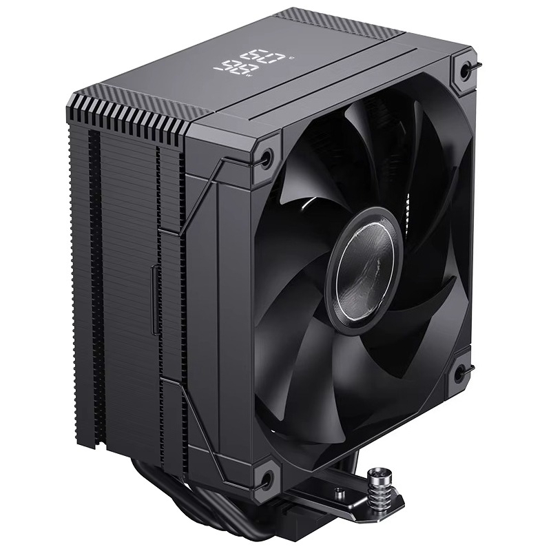Air Cooler Cpu - MT4デジタルディスプレイCPUクーラー、4本のヒートパイプ搭載、強力で耐久性のある空冷ファン、LGA1700、X99、2011、AM5、I5、I7デスクトッププロセッサ対応
