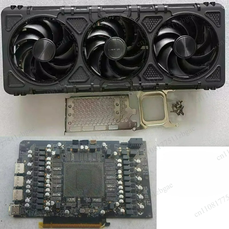 Heatsink - RTX5090ファントムシリーズGPUヒートシンク冷却ファンまたは破損したグラフィックカードPCBボードの交換修理部品に対応