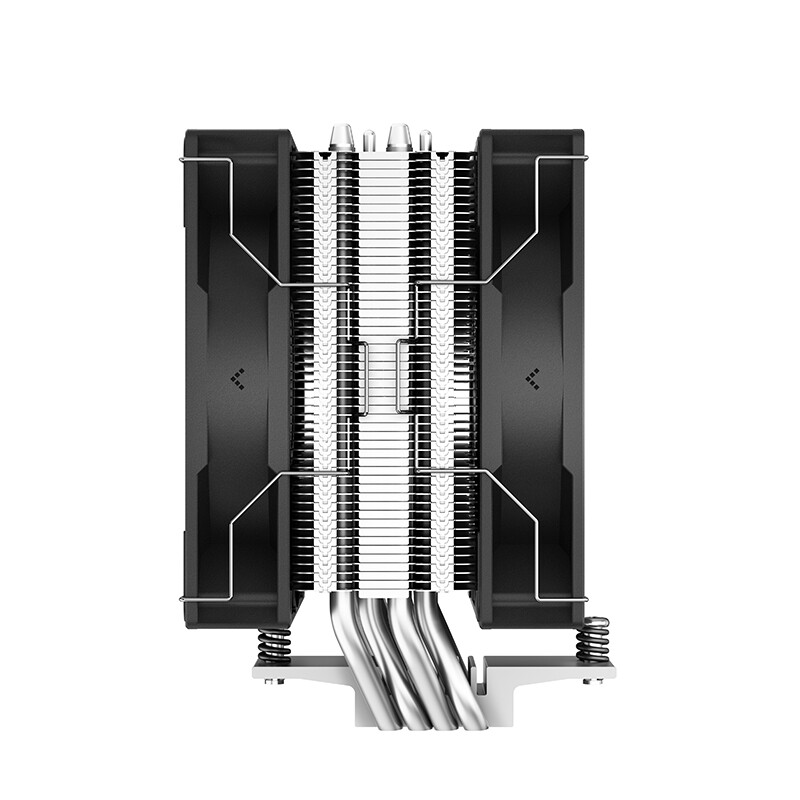 DEEPCOOL AG400 4 ヒートパイプデュアルファン - Air Cooler Cpu のレビューと価格