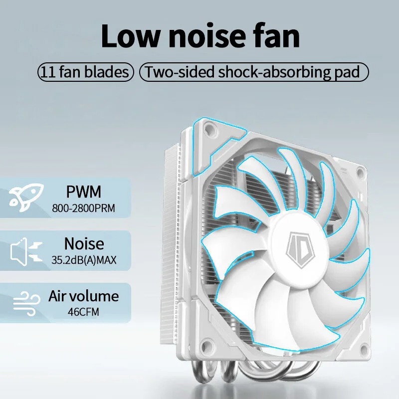 ID-COOLING IS-40X V3 45mm高さ 4ヒ - Cpu Heatsink のレビューと価格