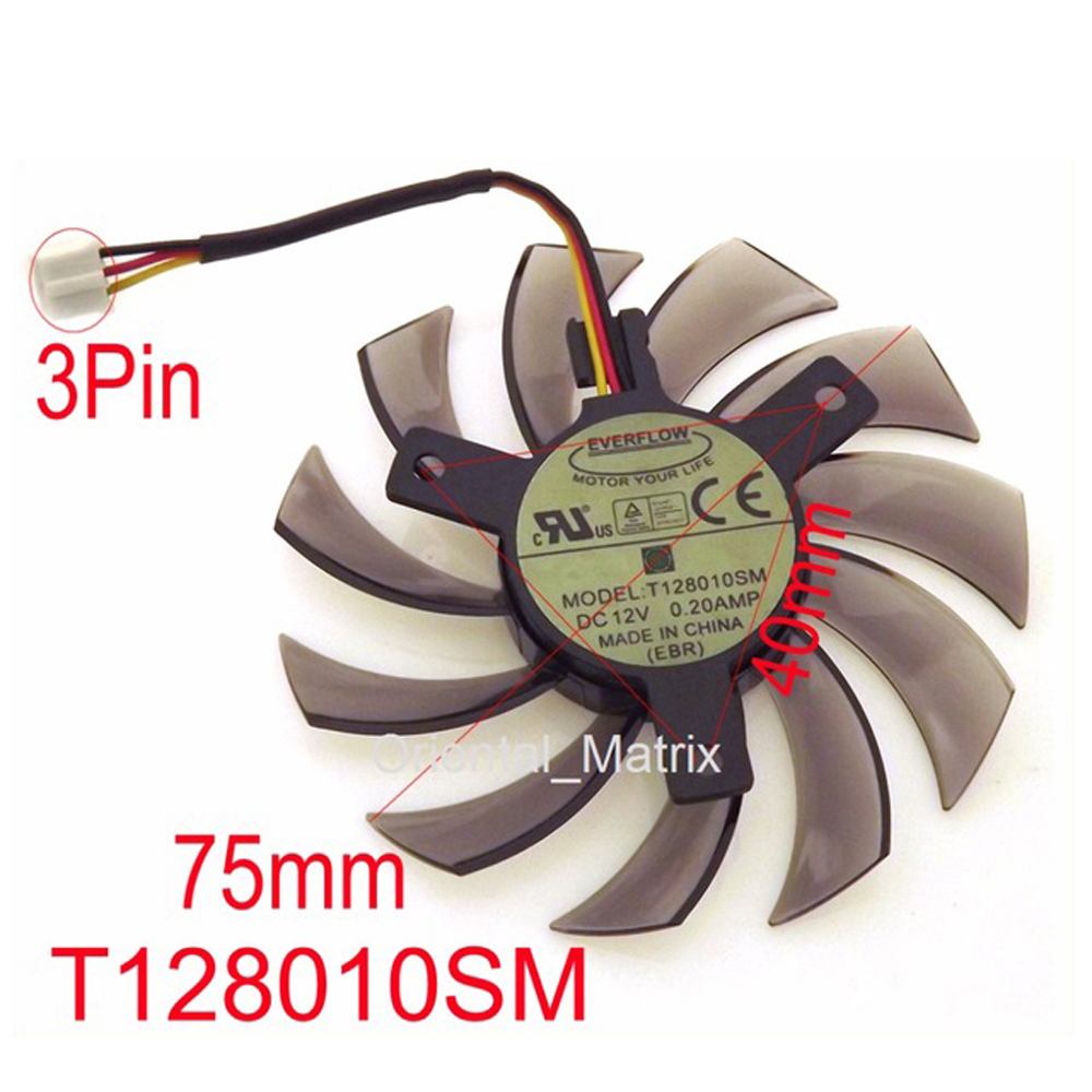送料無料 T128010SM 75 ミリメートル DC12V - Air Cooler Cpu のレビューと価格