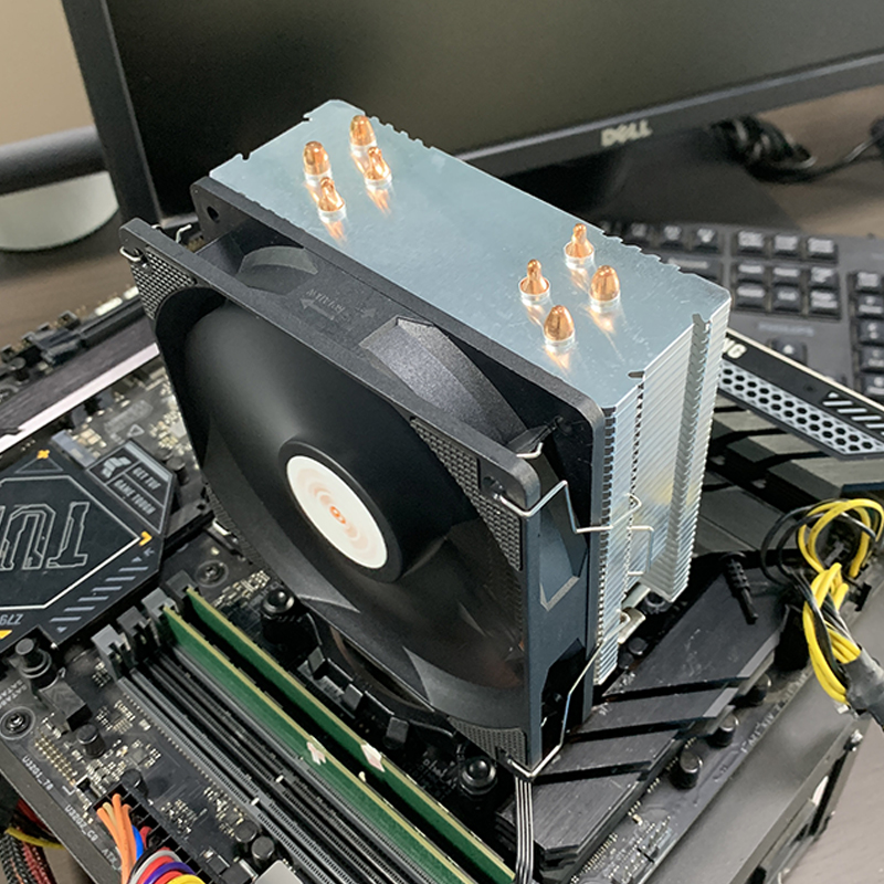 X99タワー型CPUクーラー、4つのヒートパイプ、120MM - Air Cooler Cpu のレビューと価格