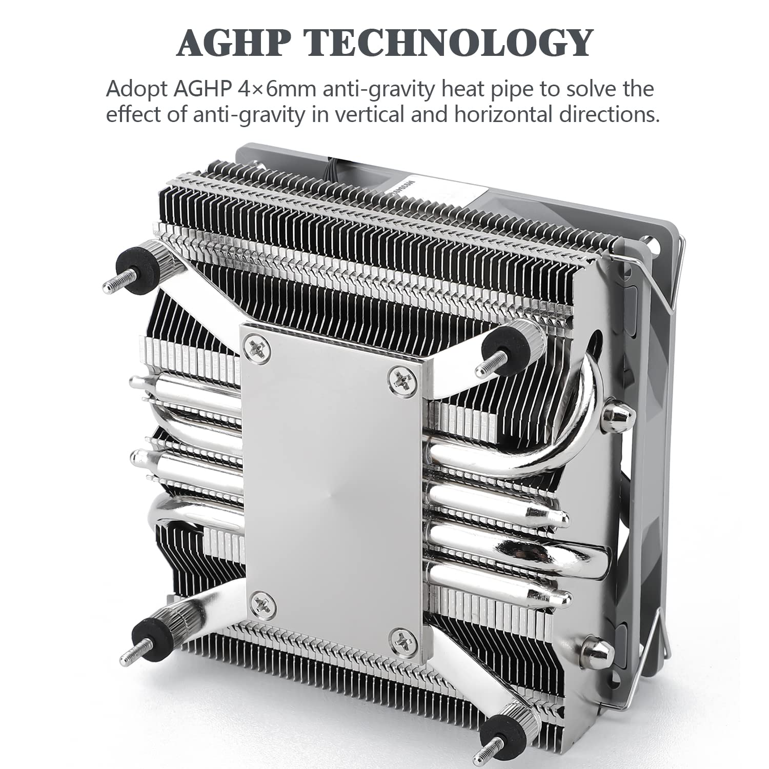 ファン4枚用のサーマル右側AXP90-X47ロープロファイル - Air Cooler Cpu のレビューと価格